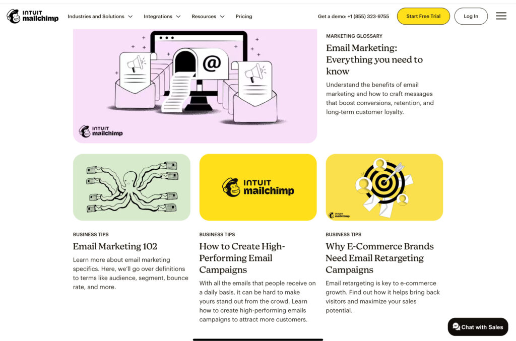 MailerLite email campaign dashboard